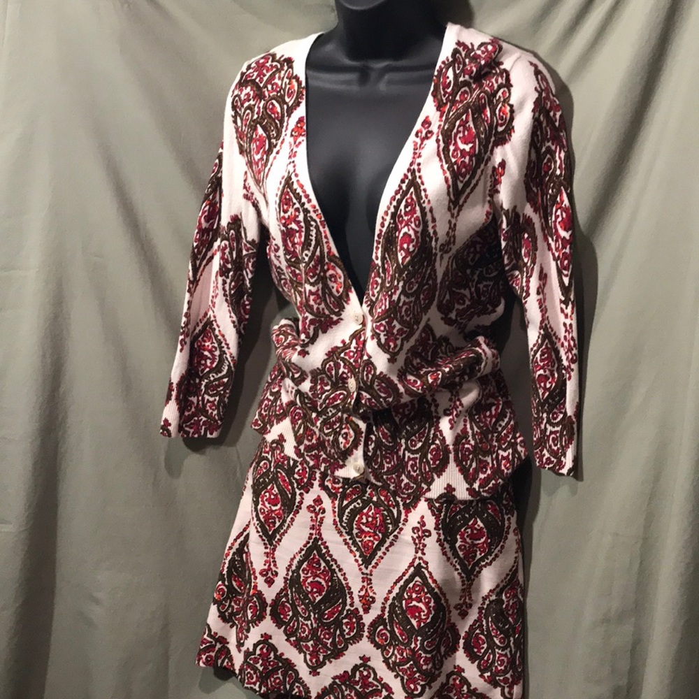 Merona 2-Piece Cardigan/Skirt Ensemble
